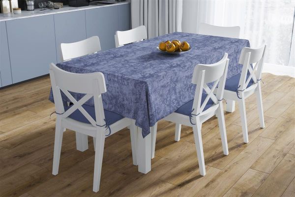 DIMcol ΤΡΑΠΕΖΟΜΑΝΤΗΛΟ ΑΛΕΚΙΑΣΤΟ 140X180 Panama Shadow Dark Blue 70/30 Cott/Pol