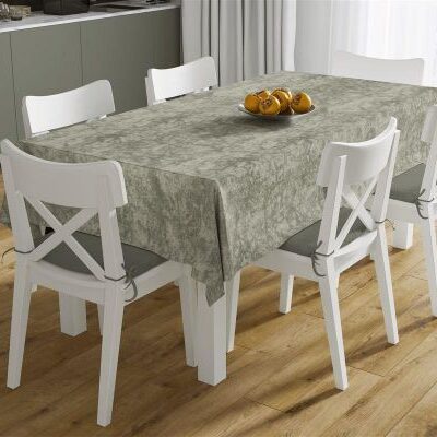 DIMcol ΤΡΑΠΕΖΟΜΑΝΤΗΛΟ ΑΛΕΚΙΑΣΤΟ 140X180 Panama Shadow Olive 70/30 Cott/Pol