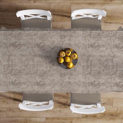 DIMcol ΤΡΑΠΕΖΟΜΑΝΤΗΛΟ ΑΛΕΚΙΑΣΤΟ 140X180 Panama Shadow Mocha 70/30 Cott/Pol - Image 2