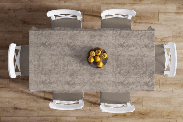 DIMcol ΤΡΑΠΕΖΟΜΑΝΤΗΛΟ ΑΛΕΚΙΑΣΤΟ 140X180 Panama Shadow Mocha 70/30 Cott/Pol - Image 2