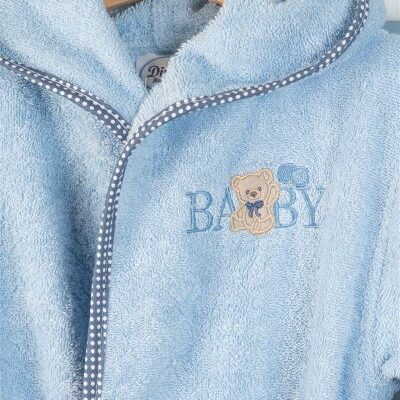 DIMcol ΜΠΟΥΡΝΟΥΖΙ Με Κέντημα bebe Baby Bear 161 SIZE:04 Σιελ 100% Cotton - Image 2