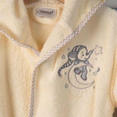 DIMcol ΜΠΟΥΡΝΟΥΖΙ Με Κέντημα bebe Dreaming Elephant 169 SIZE:02 Εκρού 100% Cotton - Image 2