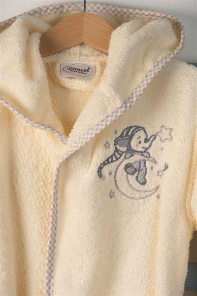 DIMcol ΜΠΟΥΡΝΟΥΖΙ Με Κέντημα bebe Dreaming Elephant 169 SIZE:04 Εκρού 100% Cotton - Image 2