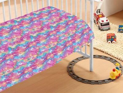 DIMcol Κουβέρτα Fleece φωσφορίζουσα Unicorn 110X140 100% Polyester