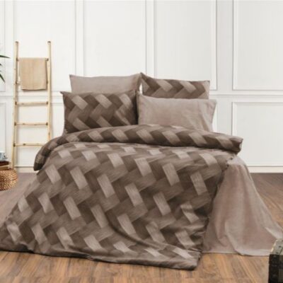 DIMcol ΣΕΝΤΟΝΙΑ ΕΜΠΡΙΜΕ ΣΕΤ 4 τεμ Αλκμήνη 451 240X270 Beige 70/30 Cott/Pol
