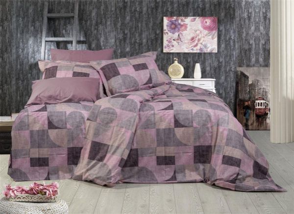 DIMcol ΠΑΠΛΩΜΑΤΟΘΗΚΗ ΕΜΠΡΙΜΕ Δήμητρα 336 220X240 Pink 100% Cotton Flannel