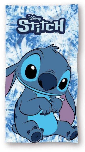 Disney Home Πετσέτα Θαλάσσης Quick Dry Disney Home Lilo & Stitch 06 70X140 Sky Blue 100% Microfiber