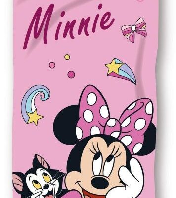 Disney Home Πετσέτα Θαλάσσης Quick Dry Disney Home Minnie 98 70X140 Pink 100% Microfiber