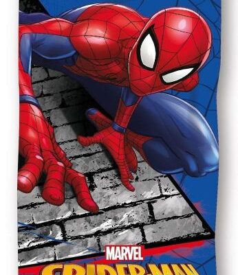 Marvel Πετσέτα Θαλάσσης Quick Dry Marvel Spider-Man 97 70X140 Digital Print Blue 100% Microfiber