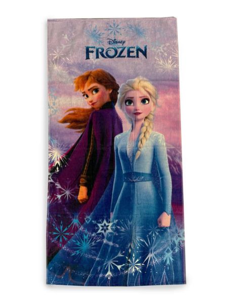Disney Home Πετσέτα Θαλάσσης Quick Dry Disney Home Frozen 22 70X140 Lilac 100% Microfiber