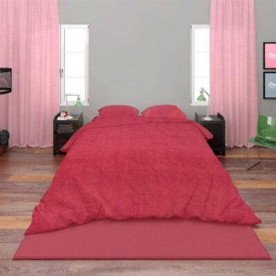 DIMcol Παπλωματοθήκη Shadow 23 220X240 Red Cott/Pol 70/30