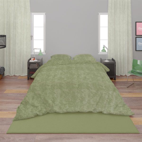 DIMcol Παπλωματοθήκη Shadow 24 220X240 Lime Green Cott/Pol 70/30