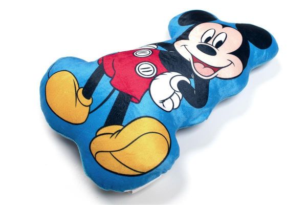 Disney Home Μαξιλάρι 3D Disney Home Mickey 35cm Sky Blue 100% Velboa - Image 2