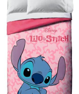 Disney Home Πάπλωμα Disney Home Lilo & Stitch 42 160X240 Pink 100% Microfiber