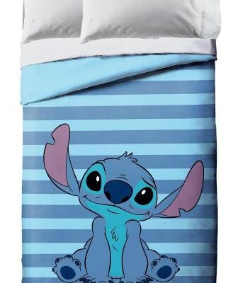 Disney Home Πάπλωμα Disney Home Lilo & Stitch 43 160X240 Sky Blue 100% Microfiber