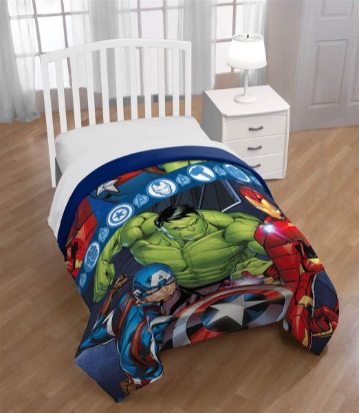 Marvel Πάπλωμα Marvel Avengers 47 160X240 Blue 100% Microfiber - Image 2