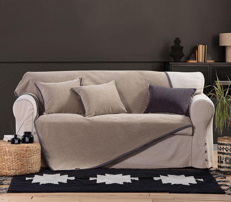 NEF-NEF ΡΙΧΤΑΡΙ ΤΡΙΘΕΣΙΟΥ ΚΑΝΑΠΕ BRAND 170X300, 85% ΑΚΡΥΛΙΚΟ-15% ΠΟΛ - Image 2