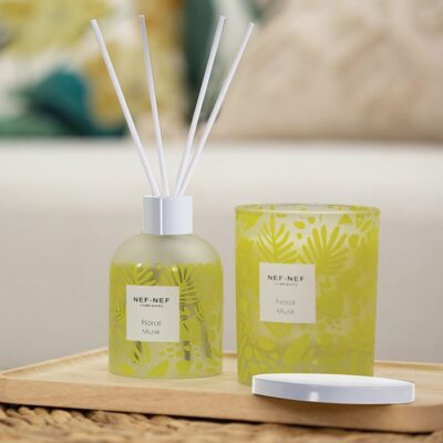 NEF-NEF ΑΡΩΜΑΤΙΚΟ ΧΩΡΟΥ ME ΣΤΙΚΣ FLORAL MUSK 200ml, - Image 2