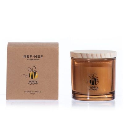 NEF-NEF ΑΡΩΜΑΤΙΚΟ ΚΕΡΙ HONEY COCONUT 190gr,