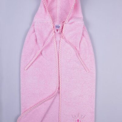 DIMcol ΚΑΠΑ ΒΡΕΦ Cotton 100% 75X85 PRINCESS 35 ΡΟΖ