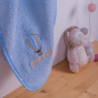 DIMcol ΚΑΠΑ ΒΡΕΦ Cotton 100% 75X85 ΑΕΡΟΣΤΑΤΟ 02 ΣΙΕΛ - Image 3