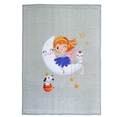 NEF-NEF ΠΑΙΔΙΚΗ ΚΟΥΒΕΡΤΑ SWEET DREAMS 160Χ220, 100% ΠΟΛΥΕΣΤΕΡΑΣ - Image 2