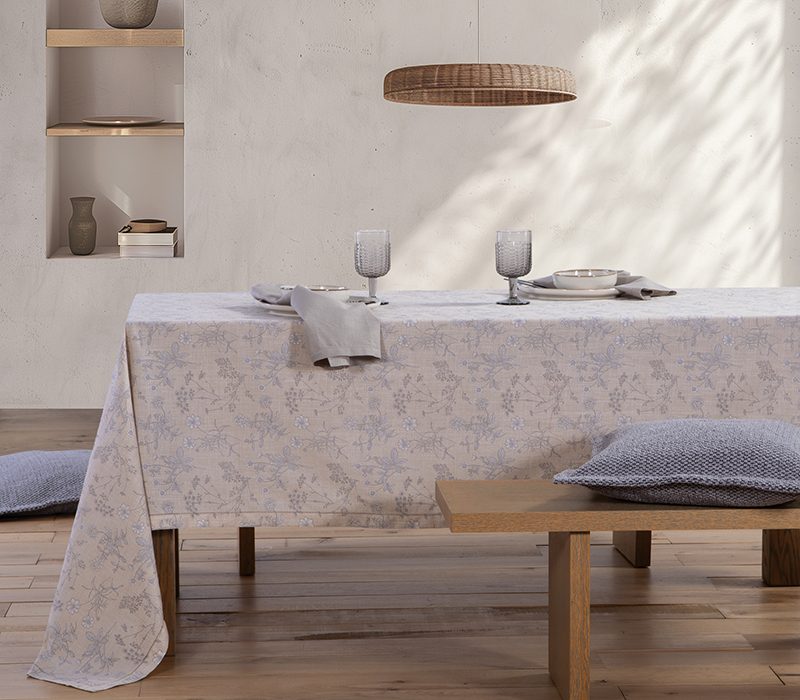 NEF-NEF ΤΡΑΠΕΖΟΜΑΝΤΗΛΟ VISTA 150X250, 100% BAMBAKI
