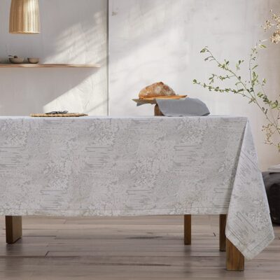 NEF-NEF ΤΡΑΠΕΖΟΜΑΝΤΗΛΟ THRON 150X300, 100% BAMBAKI