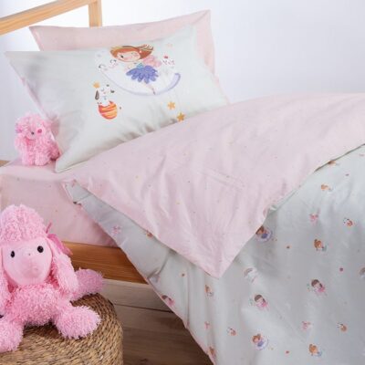 NEF-NEF ΠΑΙΔΙΚΑ ΣΕΤ ΣΕΝΤΟΝΙΑ ΜΟΝΑ SWEET DREAMS 170Χ260, 100% BAMBAKI - Image 3
