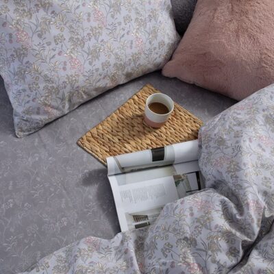 NEF-NEF ΣΕΤ ΣΕΝΤΟΝΙΑ KING SIZE ODETE ΜΕ ΛΑΣΤΙΧΟ, 100% ΒΑΜΒΑΚΙ - Image 6