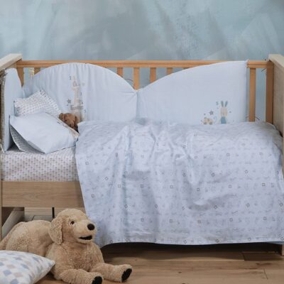 NEF-NEF ΒΡΕΦΙΚΑ ΣΕΤ ΣΕΝΤΟΝΙΑ ΚΟΥΝΙΑΣ FAVORITE TOYS, 100% ΒΑΜΒΑΚΙ