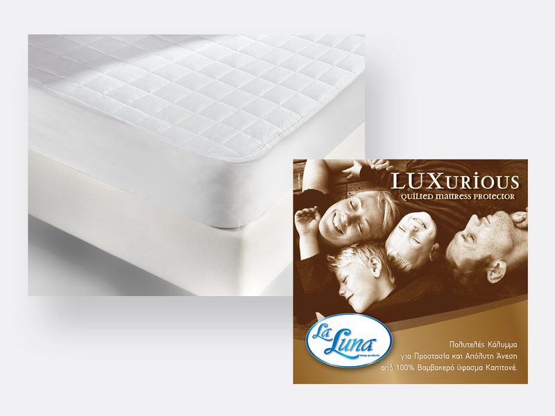 La Luna Προστατευτικό κάλυμμα στρώματος Luxurious 120x200+35 - Image 4