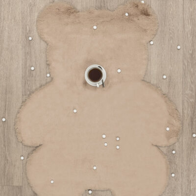 NewPlan ΧΑΛΙ PUFFY FC5 TAUPE BEAR ANTISLIP - Image 5