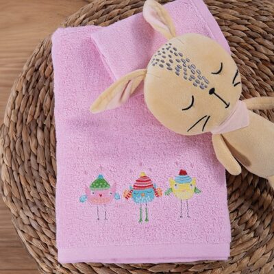 NEF-NEF ΠΑΙΔΙΚΕΣ ΠΕΤΣΕΤΕΣ TWEET SO SWEET-LOVELY ΣΕΤ 2ΤΜΧ, 100% BAMBAKI - Image 3