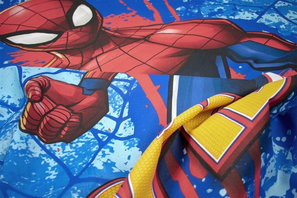 Marvel Σεντόνια Σετ 4 τεμ Marvel Spider-Man 714 160X240 Electric Blue 100% Cotton - Image 2