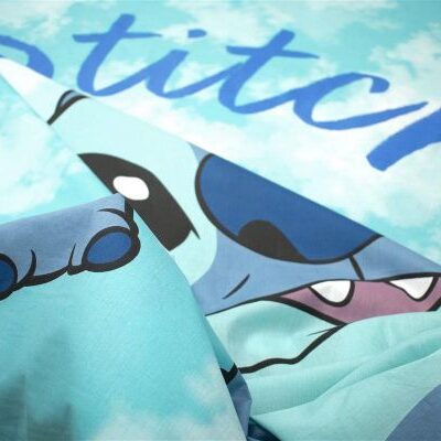 Disney Home Σεντόνια Σετ 2 τεμ Disney Home Stitch 822 160X240 Turquoise 100% Cotton - Image 2