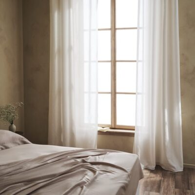 Κουρτίνα με τρουκς 140x280cm GOFIS HOME  Maisy White 507/05 - Image 4