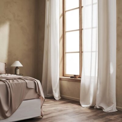 Κουρτίνα με τρουκς 200x280cm GOFIS HOME  Maisy Beige 507/06 - Image 3