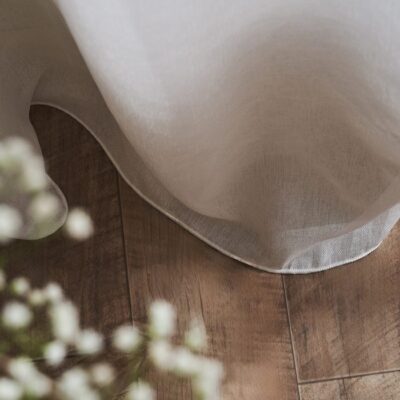Κουρτίνα με σιρίτι 200x295cm GOFIS HOME  Maisy White 507/05 - Image 2