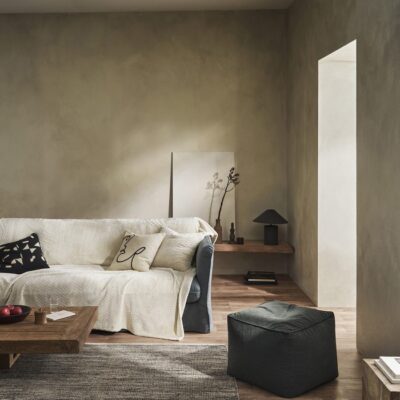 Ριχτάρι Τριθέσιου 190x320cm GOFIS HOME  Julien Cotton Beige 114/05 - Image 4