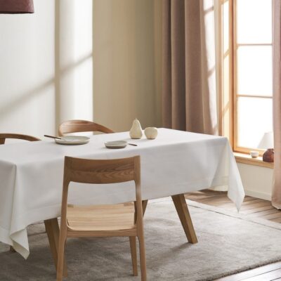 Τραπεζομάντηλο 145x210cm GOFIS HOME  Aelinore Pure white 391/16 - Image 5