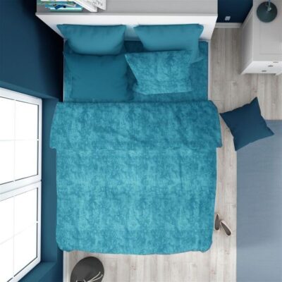 DIMcol Πάπλωμα Premium Shadow 620 160X240 Turquoise 100% Cotton