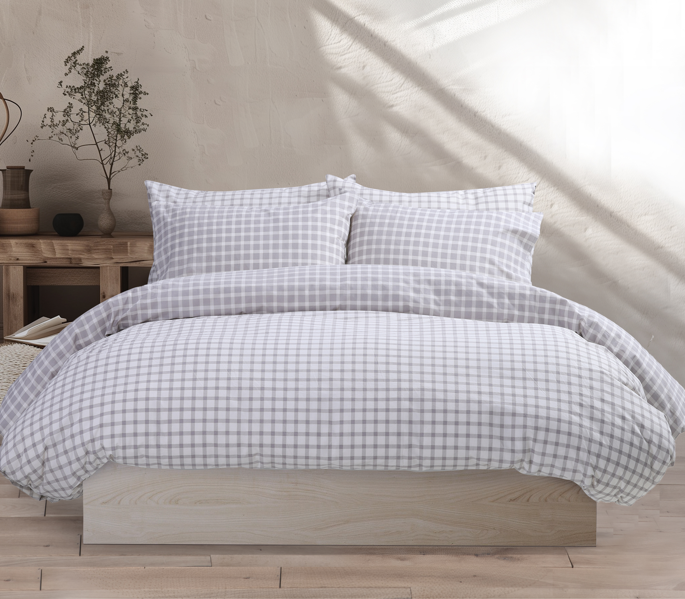 NEF-NEF ΣΕΤ ΠΑΠΛΩΜΑΤΟΘΗΚΗ ΥΠΕΡΔΙΠΛΗ EXTEND 240X230 NEF-NEF HOMEWARE, 100% ΒΑΜΒAKI