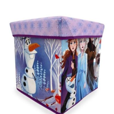 Disney Home Κουτί-Σκαμπό Disney Home Frozen 12 30X30X30 Lilac 100% Polyester - Image 2