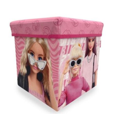Mattel Κουτί-Σκαμπό Mattel Barbie 15 30X30X30 Pink 100% Polyester - Image 2
