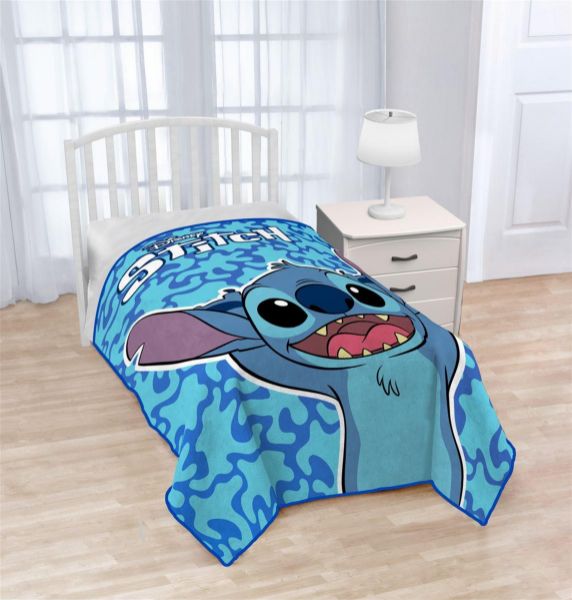 Disney Home Κουβέρτα Disney Home Stitch 515 160X240 Digital Print 100% Polyester