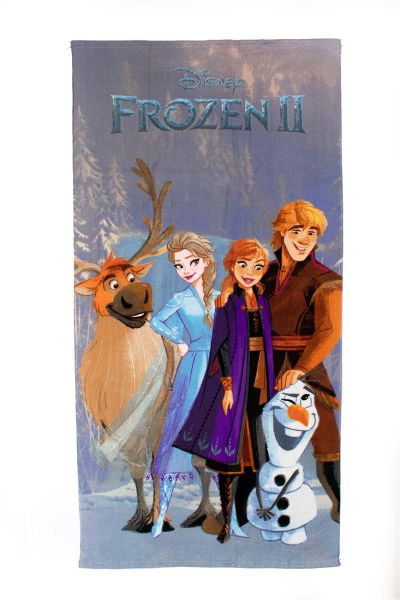 Disney Home Πετσέτα Θαλάσσης Quick Dry Disney Home Frozen 89 70X140 Lilac 100% Microfiber