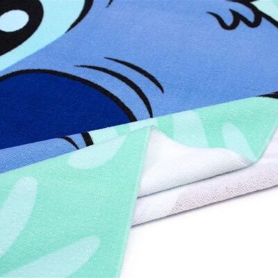 Disney Home Πετσέτα Θαλάσσης Quick Dry Disney Home Lilo & Stitch 85 70X140 Turquoise 100% Microfiber - Image 2