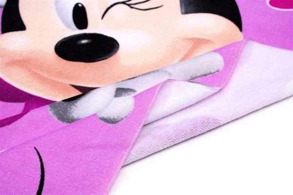 Disney Home Πετσέτα Θαλάσσης Quick Dry Disney Home Minnie 28 70X140 Pink 100% Microfiber - Image 2