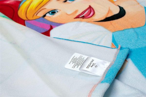 Disney Home Πετσέτα Θαλάσσης Quick Dry Disney Home Princess 29 70X140 Coral 100% Microfiber - Image 2